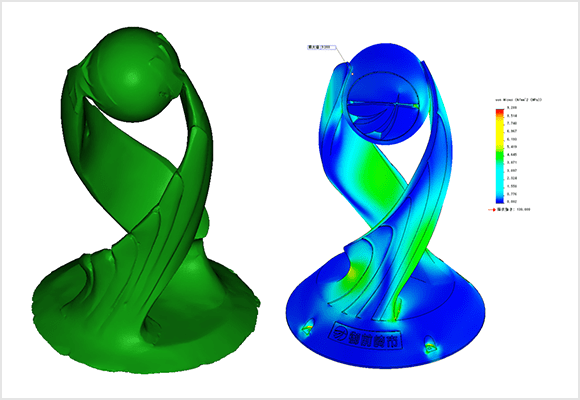 ATOSの3Dデータは構造解析にも活用可能